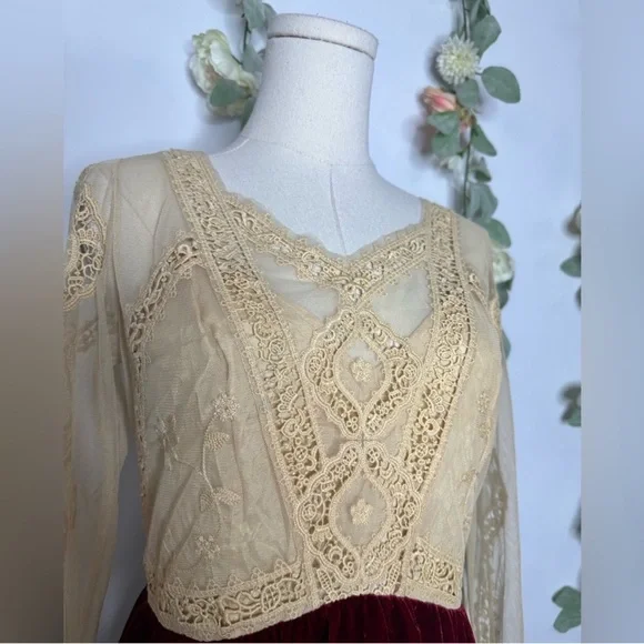 Free People Victorian Lace Dress - Picture 8 of 14